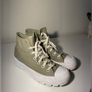 Converse Chuck Taylor All Star Lugged Leather High Top Shoe